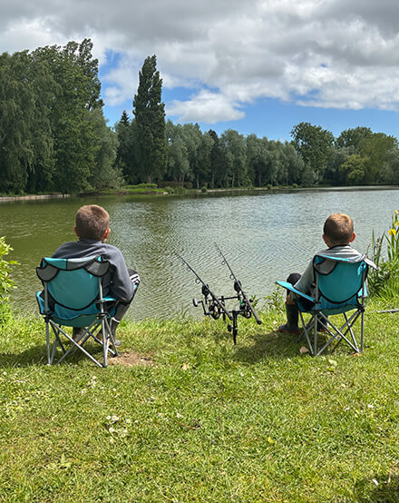 Spot de pêche au camping la Herelle dans la Somme