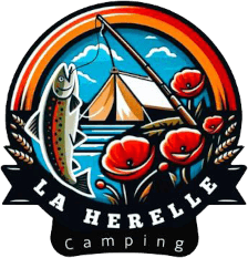 Logo camping la Herelle dans la Somme dans les Hauts-de-France