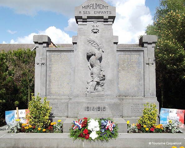 Le monument de Miraumont 