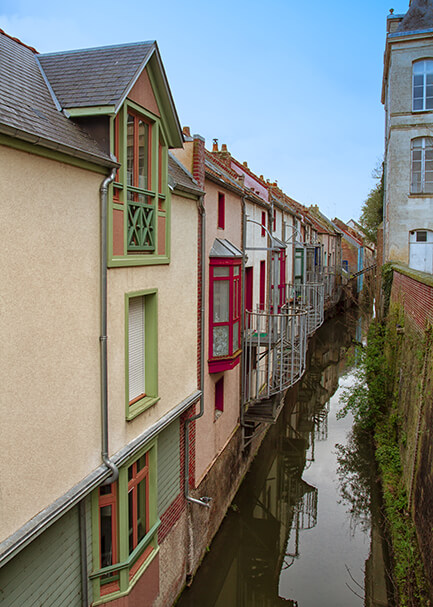Quartier Saint-Leu à Amiens